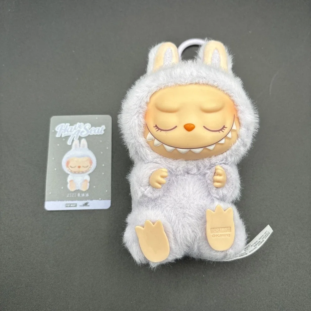 POP MART AUTHENTIC LABUBU THE MONSTERS HAVE A SEAT Plush ZIZI No Box with Card